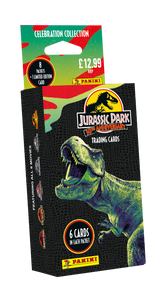 Jurassic World Anniversary Trading Card Collection - Multi-set (8 packets +1 LE) - Panini