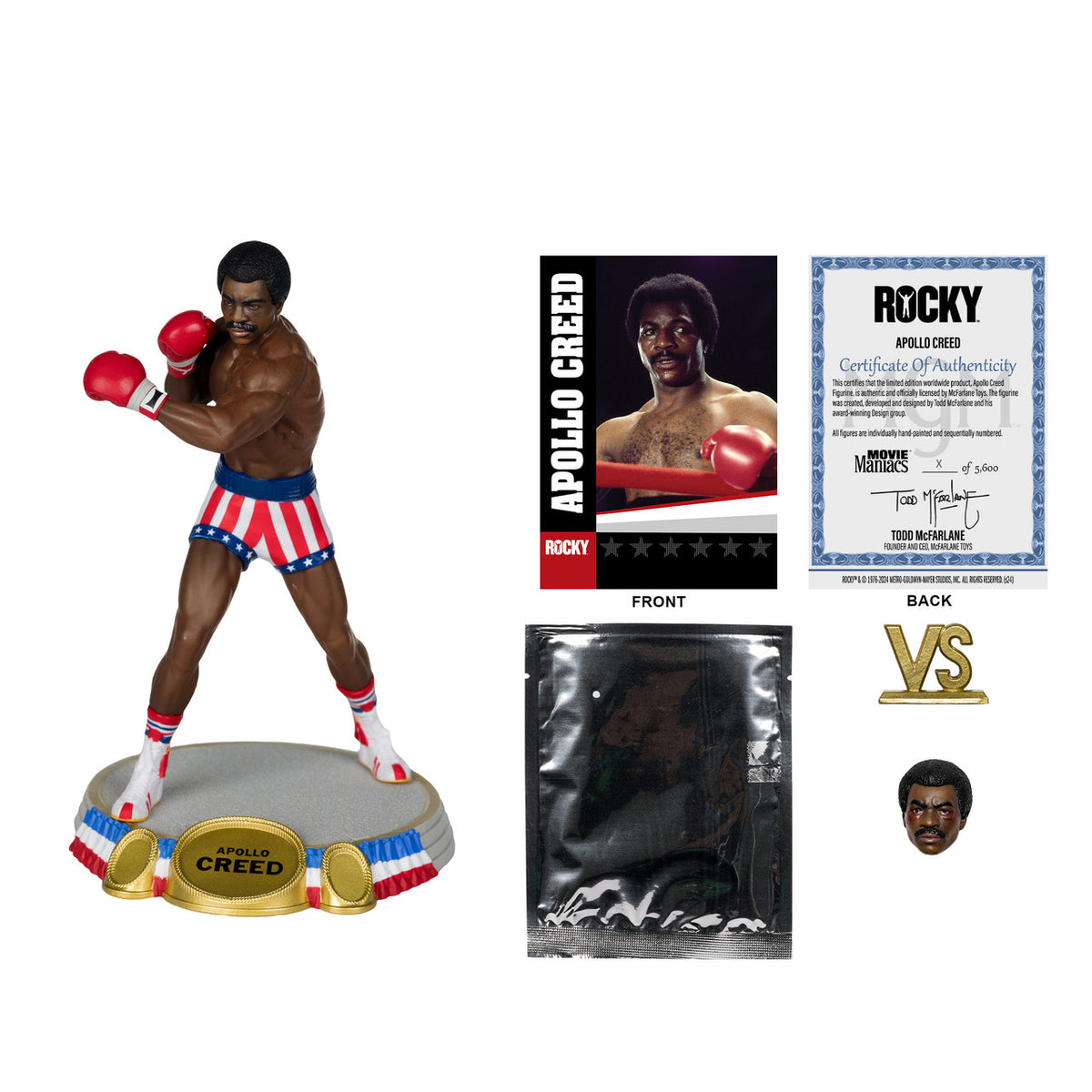 Rocky Movie - Apollo Creed Action Figure by MEGO - A & D Products NY Corp. Cool Toy Den Rocky Movie - Apollo Creed Action Figure by MEGO - A & D Products NY Corp. Cool Toy Den