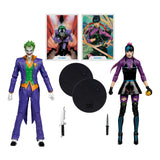 DC Multiverse The Joker & Punchline (2 Pack) 7" Inch Scale Action Figures - McFarlane Toys