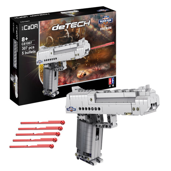 Desert Falcon / Block Gun (Building Blocks) - CADA
