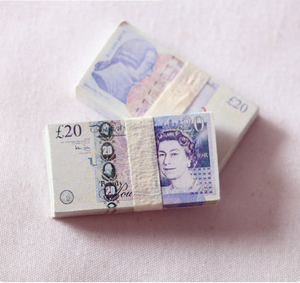 1/12 Prop £20.00 Money Bands (5 Bundles) - Suitable for 6'" Inch Action Figures
