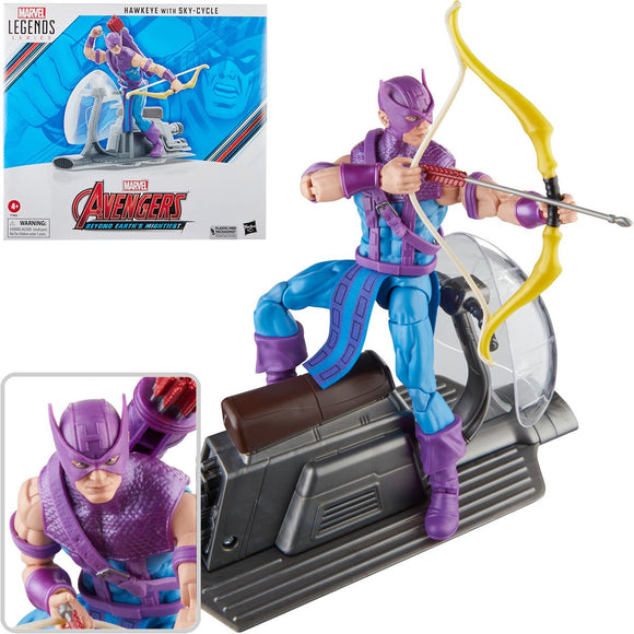 Marvel Legends Series Hawkeye with Sky-Cycle 6