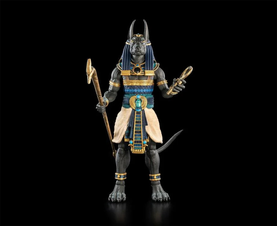 Mythic Legions: Figura Obscura Anubis (Black and Blue Ver.) 1/12