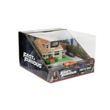 Fast and Furious Nano Scene Hollywood Rides Dom Torretto's House and Die-Cast Metal Vehicle Playset - Jada