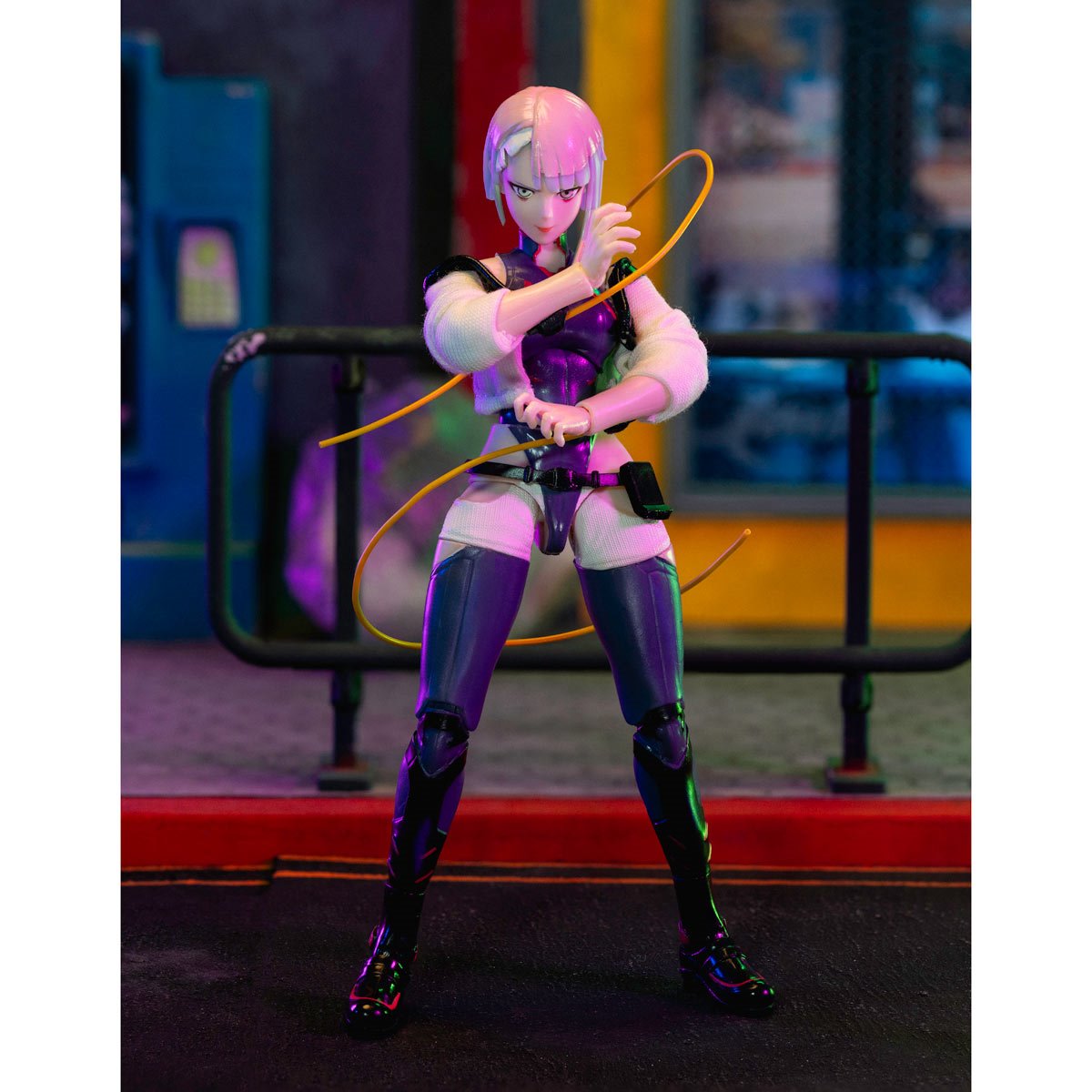 Jada Cyberpunk Edgerunners David Martinez - 1:12 Scale Action Figure - 6 Highly Articulated Collectible with Accessories - Ages 15+ - Soft Goods Jacket, Detailed Sculpt Jada Cyberpunk Edgerunners David Martinez - 1:12 Scale Action Figure - 6 Highly Articulated Collectible with Accessories - Ages 15+ - Soft Goods Jacket, Detailed Sculpt