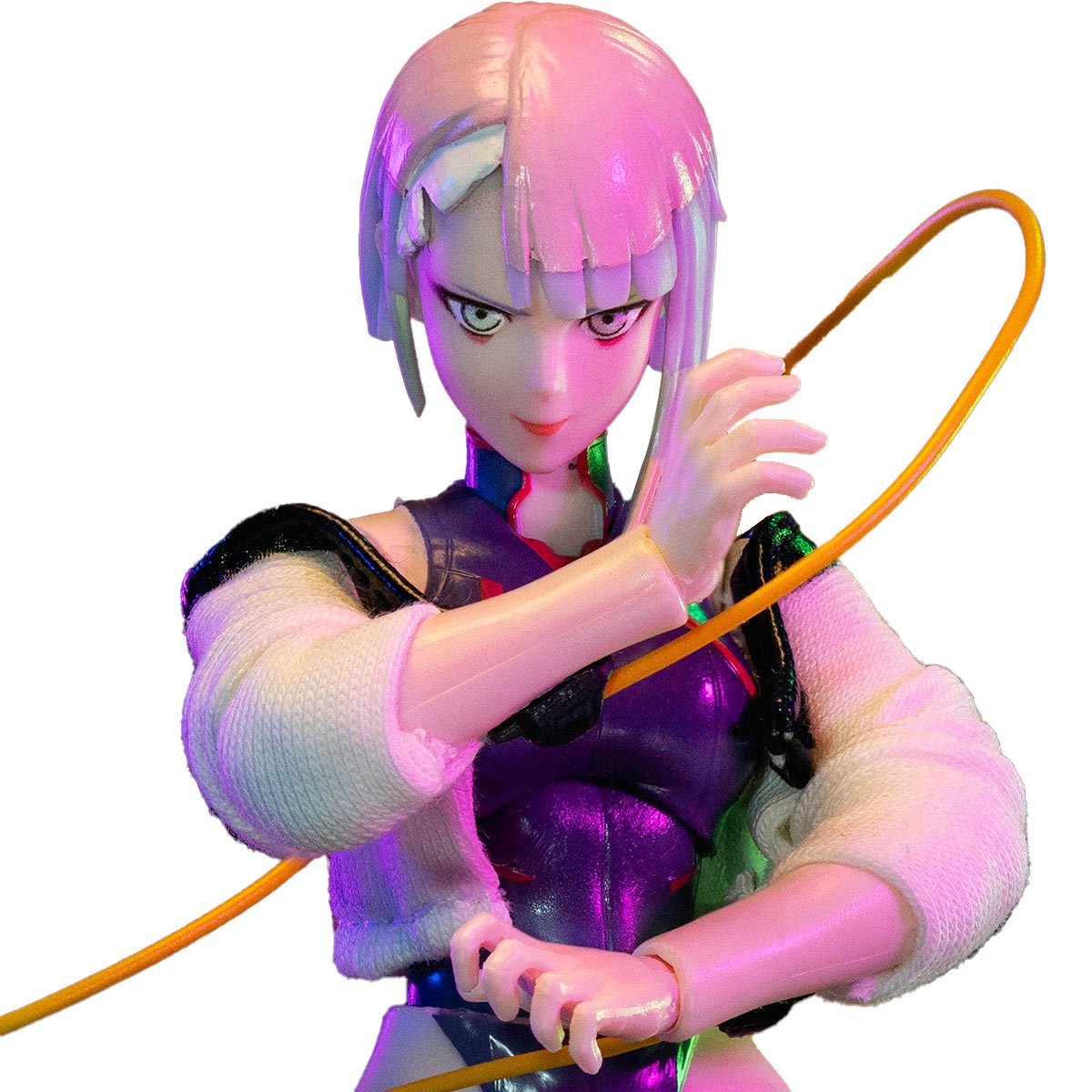 Jada Toys Cyberpunk: Edgerunners Lucy Kushinada Action
