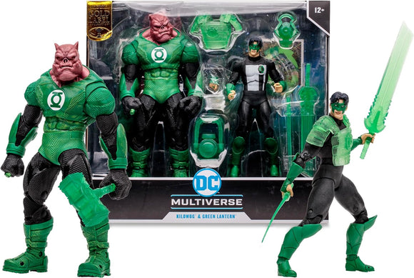 DC Multiverse Kilowog & Green Lantern (Gold Label) 2pk 7