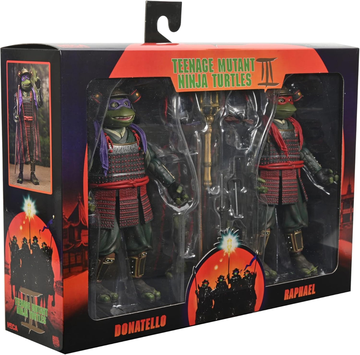 TMNT 映画3 サムライフィギュアセット 2023 NECA SDCC Exclusive- Teenage Mutant Ninja Turtles 3- Samurai