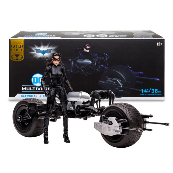 DC Multiverse Catwoman and Batpod (The Dark Knight Rises) 7