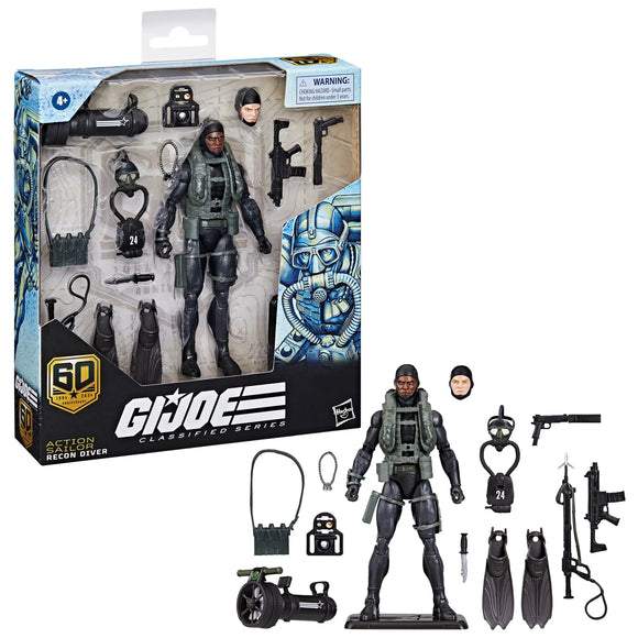 G.I. Joe Classified Series 60th Anniversary Action Sailor - Recon Diver 6