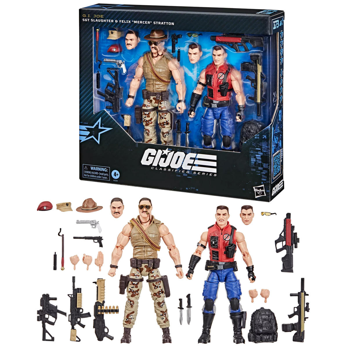 G.I. Joe Classified Series フィギュア 2個セット G.I. Joe Classified Series Retro Cardback Duke 6