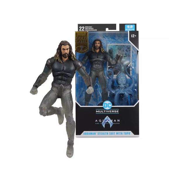 Aquaman Stealth Suit with Topo (Aquaman and the Lost Kingdom) (Gold Label) 7