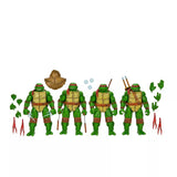 Teenage Mutant Ninja Turtles (Mirage Comics) Leonardo, Raphael, Michelangelo, and Donatello (4-Pack) 7” Scale Action Figure - NECA