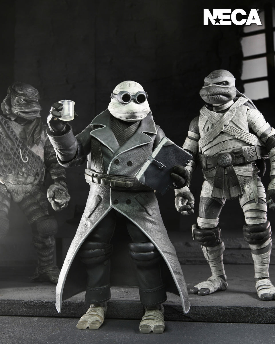 Universal Monsters x Teenage Mutant Ninja Turtles – Black & White