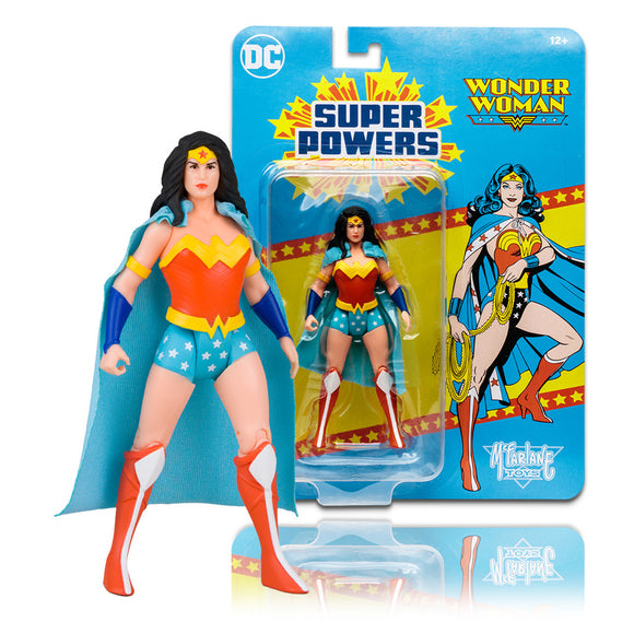Super Powers Wonder Woman Blue Cape Variant 4