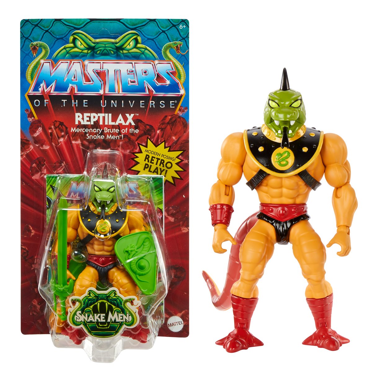 Masters of the Universe Origins Reptilax 5.5