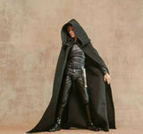 1/12 Fashion Handmade Black Cloak - Suitable for 6'" Inch Action Figures