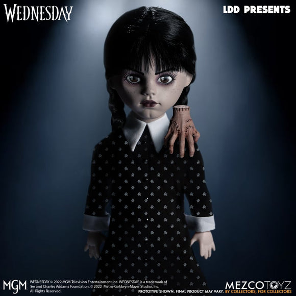 LDD Presents Wednesday Addams 10-Inch Doll - Mezco Toyz