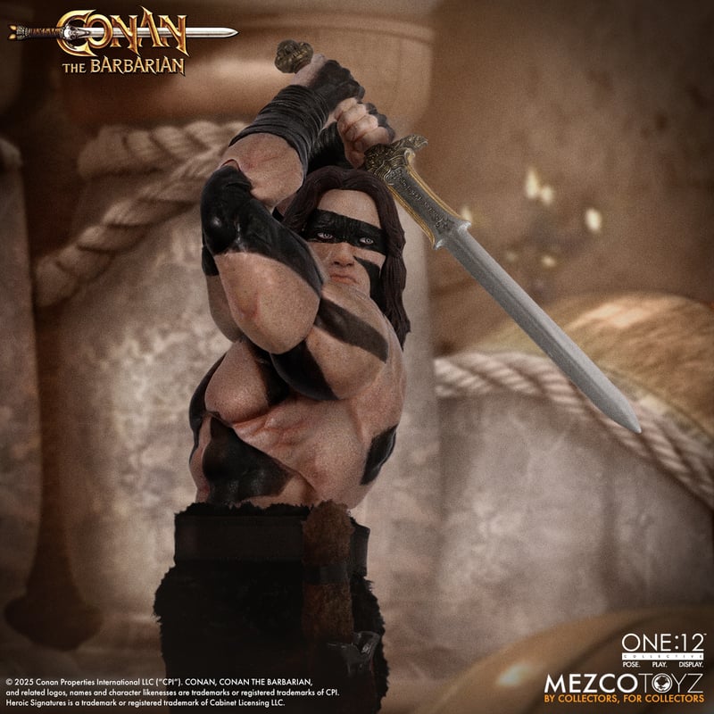 MEZCO One:12 Collective Conan The Barbarian (1982): War Paint