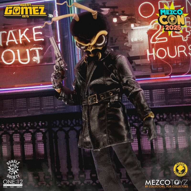 Agent Gomez: 1975 One:12 Collective Action Figure - Mezco – Props