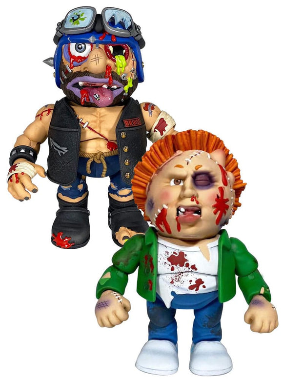 Madballs vs GPK Mugged Marcus vs Bruise Brother 2 Pack 1/12 Scale Action Figures - Premium DNA Toys