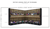 Retro Arena Pop-Up 1:12 Scale Diorama - Extreme Sets