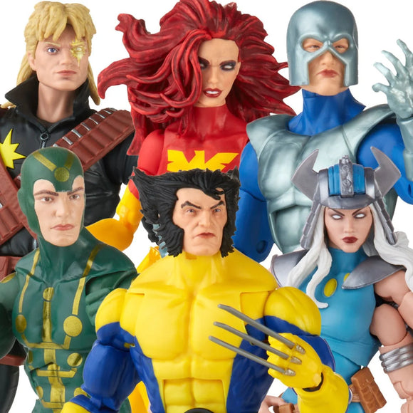 Marvel Legends X-Men Classic Retro Full Wave (Set of 6 Figures) 6