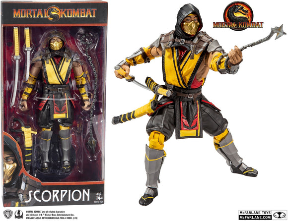 Mortal Kombat - Scorpion 7 Inch Action Figure - McFarlane Toys