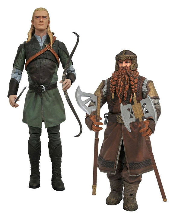 The Lord of the Rings Select Wave 1 Set of 2 Action Figures (Diamond Select Toys)