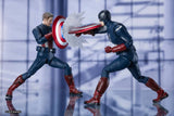 Avengers: Endgame S.H. Figuarts Action Figure Captain America Cap VS. Cap Edition 15 cm (Bandai Tamashii Nations)