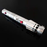 Star Wars 'Darth Maul' Style Metal Stunt Light Saber (Set of Two) - Lightsaber / Sword with Sound FX (16 colours & 3 Sound FX)