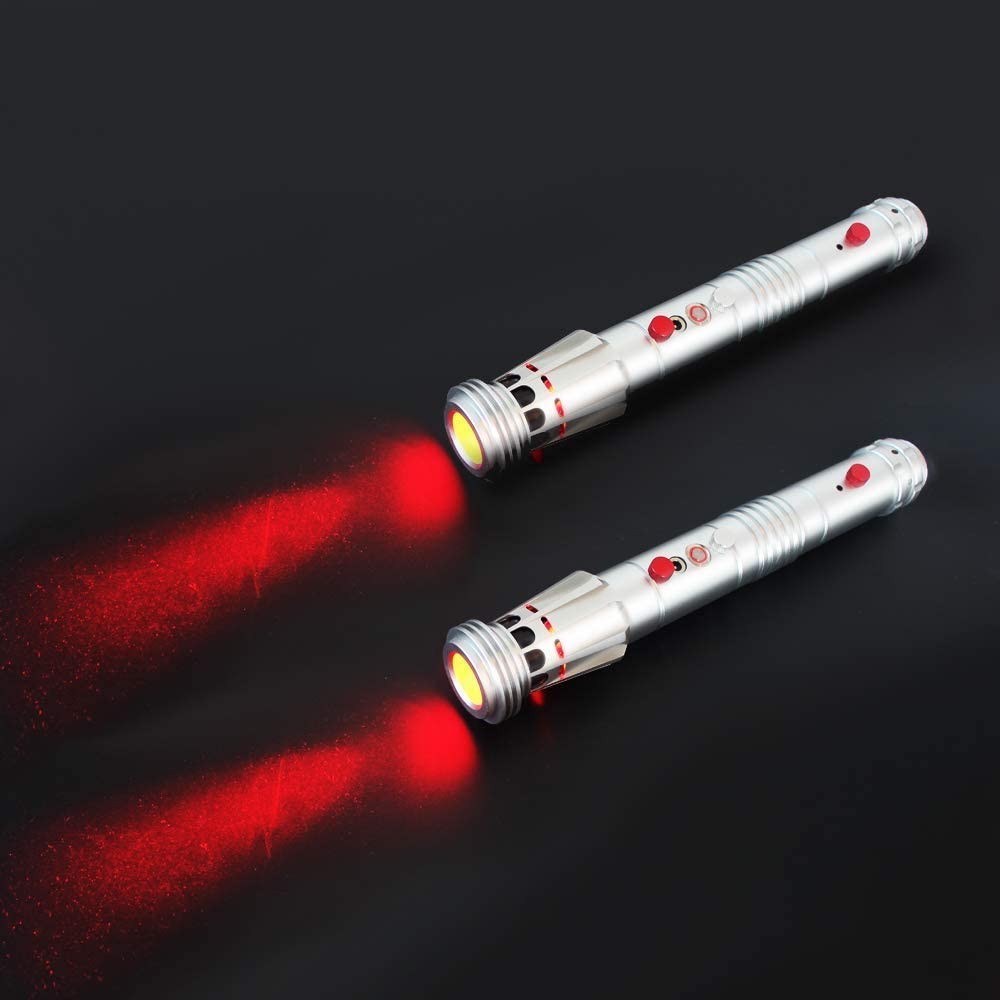 Modsætte sig civilisation Fugtig Star Wars 'Darth Maul' Style Metal Stunt Light Saber (Set of Two) - Li –  Props & Replicas.co.uk