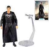 DC Multiverse Justice League Movie Superman (Black Suit) 7" Inch Action Figure - McFarlane Toys