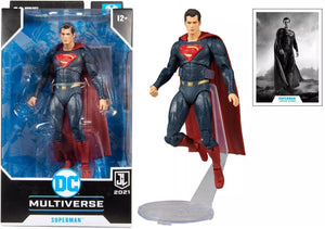 DC Multiverse Justice League Movie 7" Inch Action Figure - Superman Blue/Red Suit (Target Exclusive) - McFarlane Toys