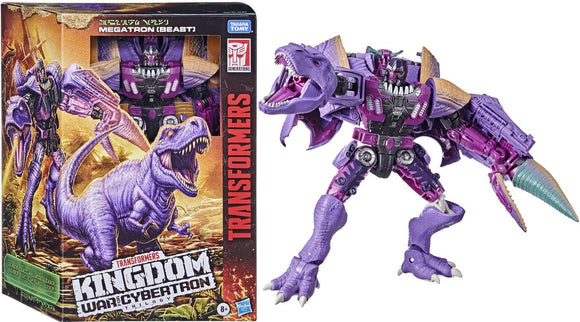 Transformers Generations War for Cybertron: Kingdom Leader WFC-K10 Megatron (Beast) Action Figure - Hasbro