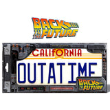Official Back to the Future "OUTATIME" - License Plate - Doctor Collector