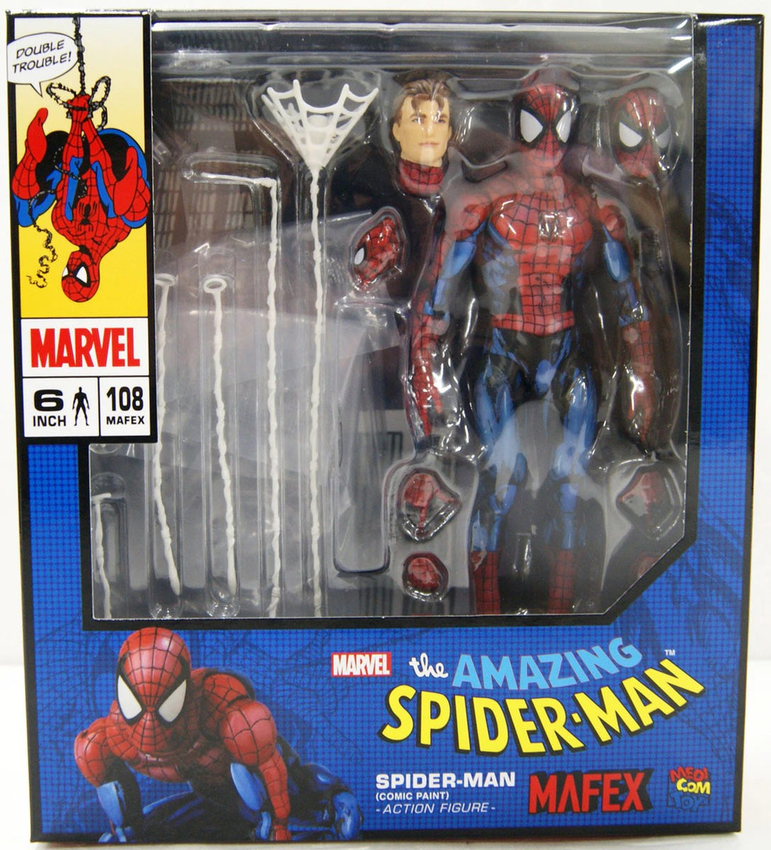 マフェックス No.108スパイダーマン(COMIC PAINT)（再販） マフェックス No.108 MAFEX SPIDER-MAN(COMIC PAINT)（再販