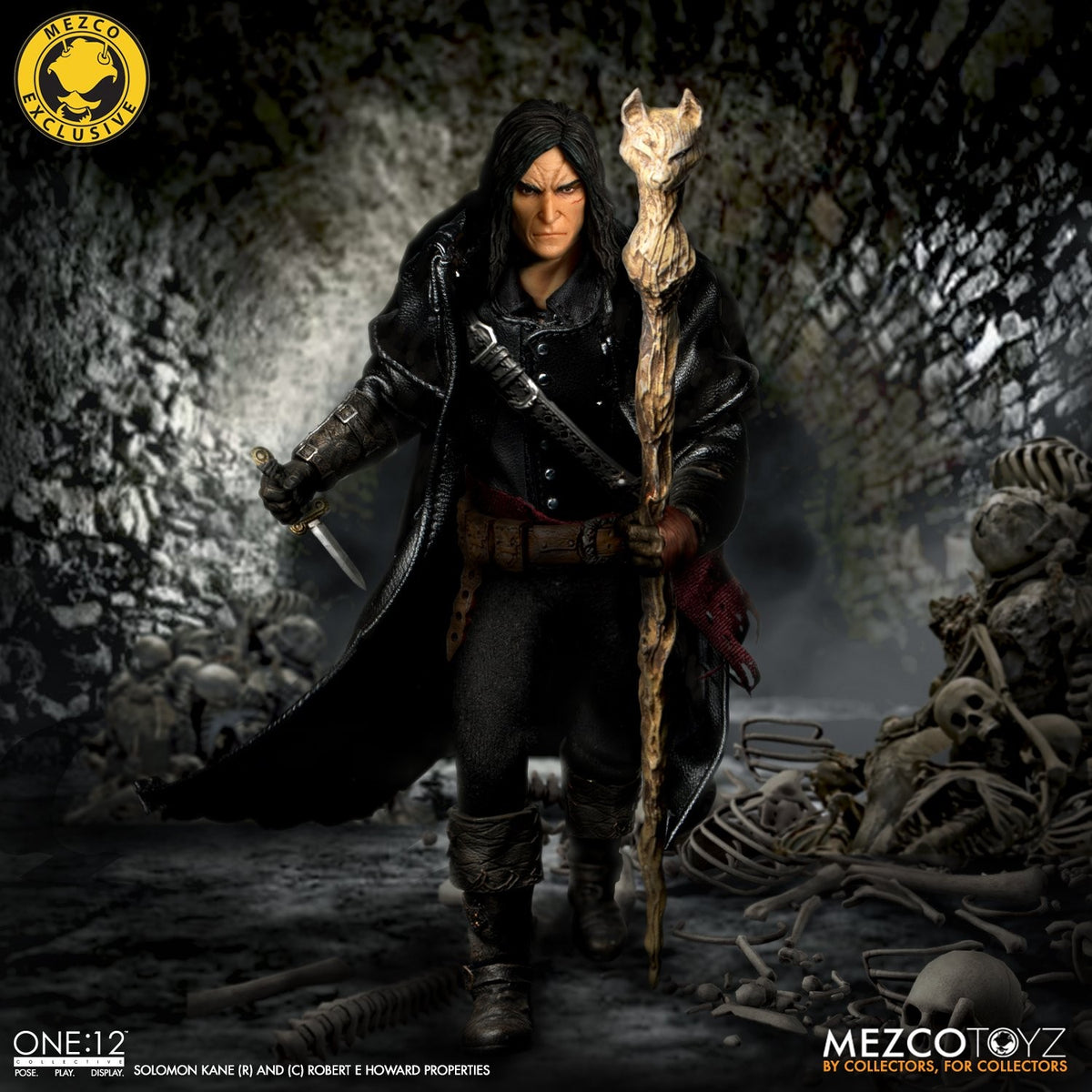 MEZCO ONE:12 COLLECTIVE Solomon Kane Action Figure (Mezco