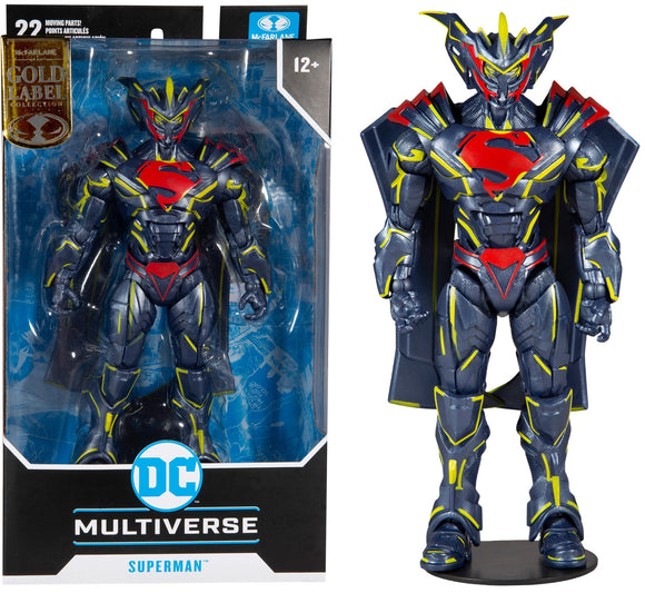 DC Multiverse - Superman Energized Unchained Armor Gold Label 7