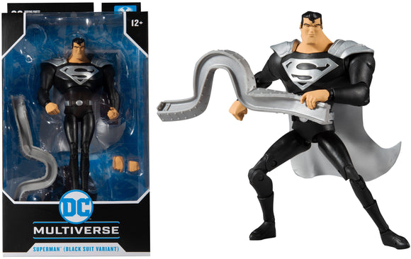 DC Multiverse Superman: The Animated Series Superman (Black Suit Variant) 7