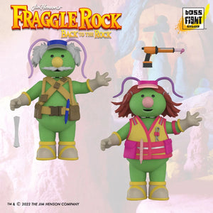Fraggle Rock Rock Architect and Cotterpin Doozer 3" Scale Action Figures - Boss Fight Studio