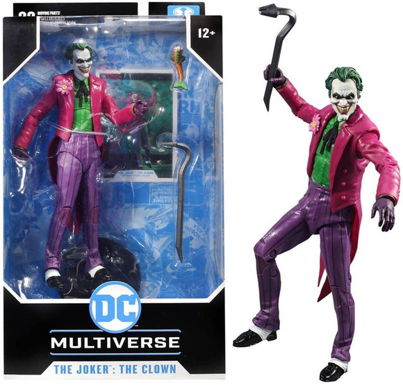 McFarlane Toys - DC Multiverse Batman Three Jokers - The Joker (Classic) 'The Clown' 7