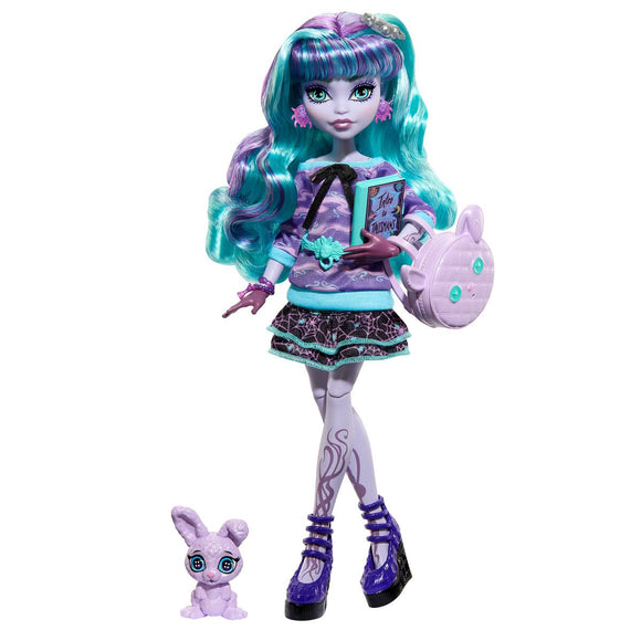 Monster High Creepover Party Twyla Doll with Pet and Accessories - Mattel