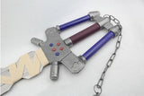 Sora Fenrir Metal Stainless Steel Keyblade - Kingdom Hearts