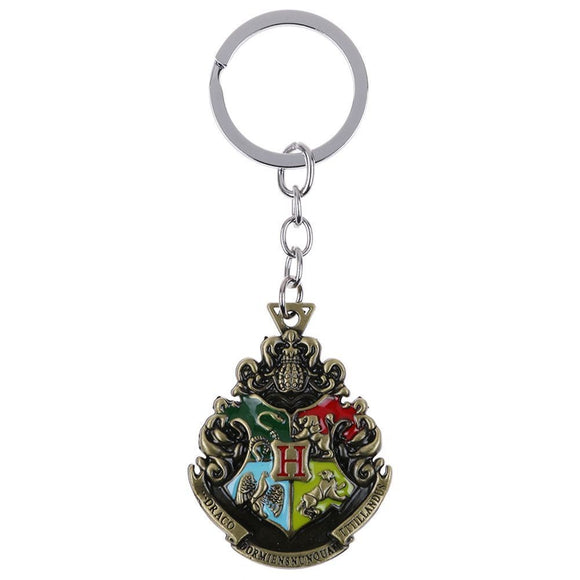 Harry Potter Hogwarts Crest Keyring Keychain