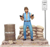 Chuck Norris Invasion USA Matt Hunter 7" Inch Scale Action Figure with Diorama - SD Toys