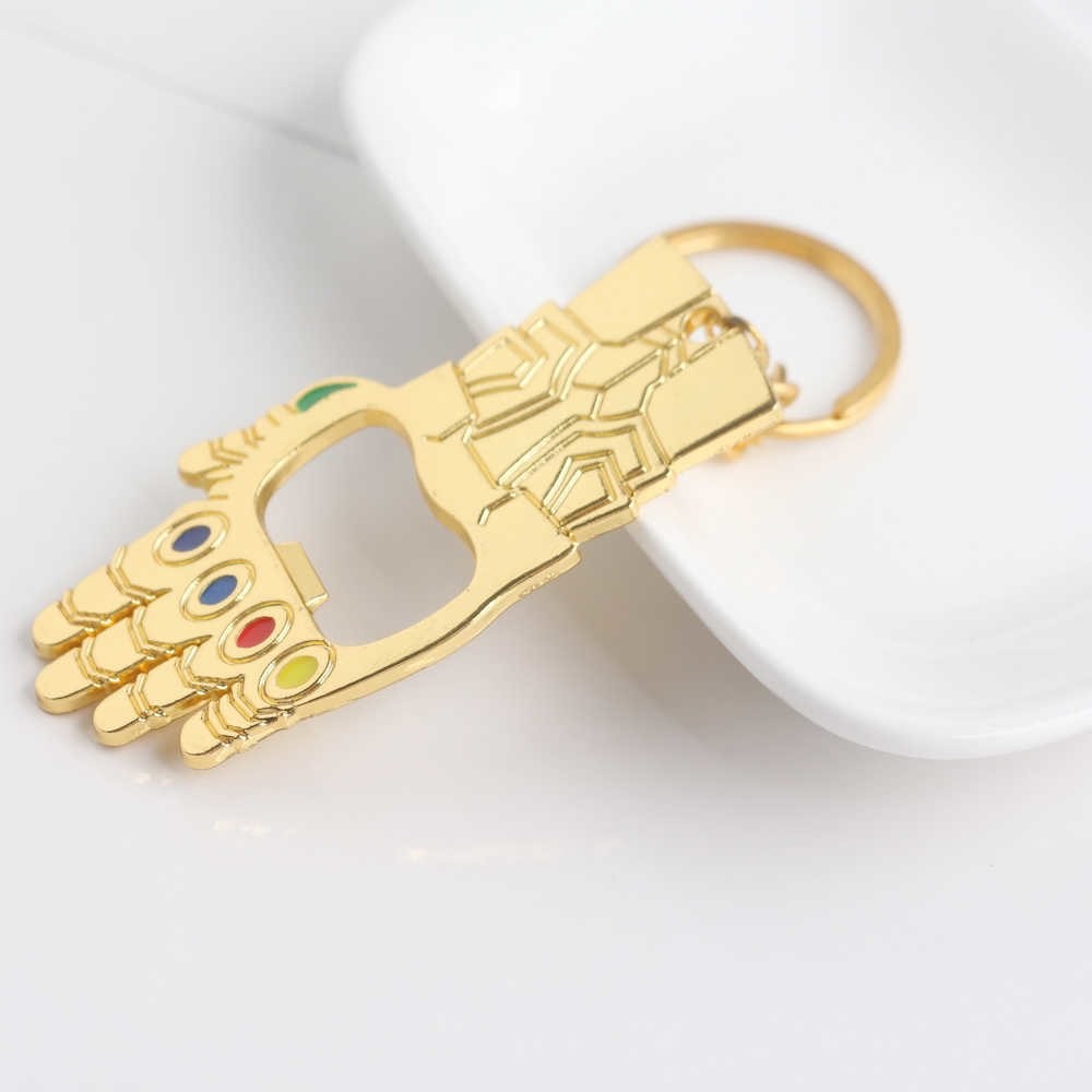Thanos Infinity Gauntlet Bottle Opener Keychain – Props Replicas