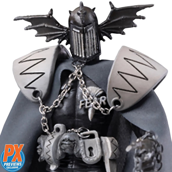Judge Dredd Exquisite Mini: Judge Fear Black and White (Previews Exclusive) 1:18 Scale Figure Set - Hiya Toys