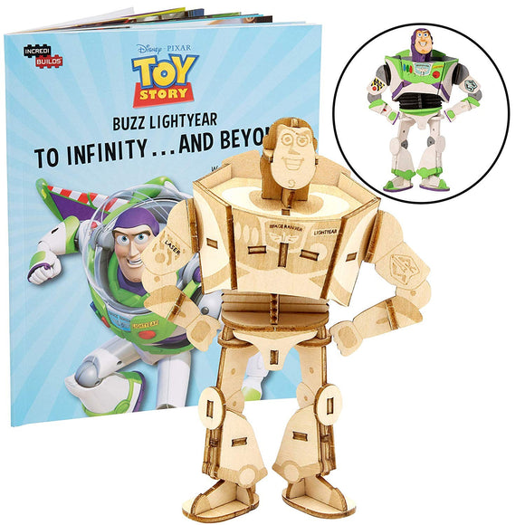 IncrediBuilds: Toy Story: Buzz Lightyear Book and 3D Wood Model