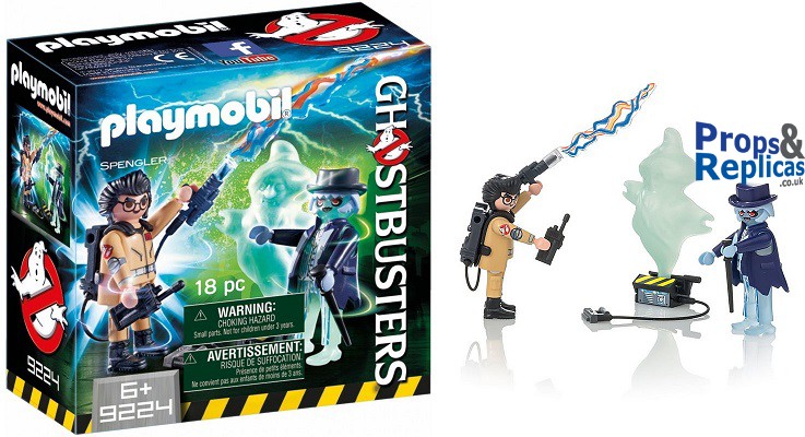 Set de Juego Playmobil Ghostbusters Spengler con Coche 38 Piezas